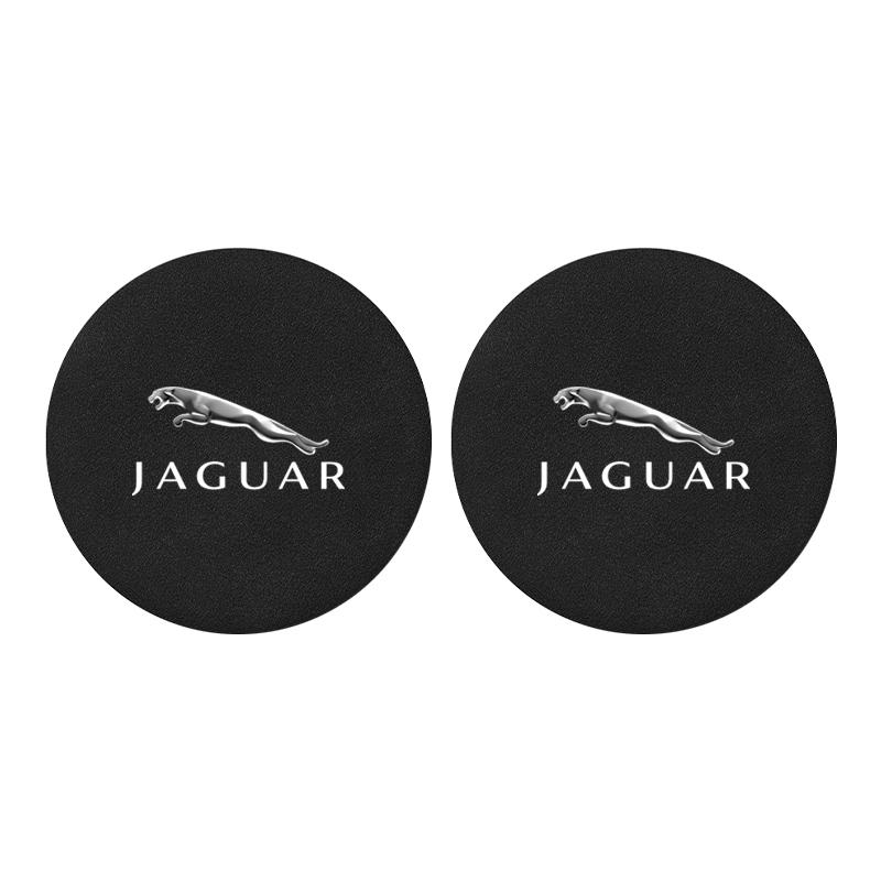 Auto-Becherhalter Dekoration Zubehör Wasserbecher-Schlitz Anti-Rutsch-Matte Für Jaguar-XE XF XS B99 X-TYPE F-PACE I-PACE E-PACE F-PACE S-TYPE C-TYPE C-X16 C- X75