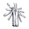 VICTORINOX Swiss Tool Spirit X Plus Ratchet, Silver, with Nylon Case, DIY Multi-Function Knife, Pliers, Locking, Swiss-Made 37-Function Multi-Tool [Wa