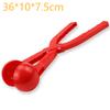 Snowball Maker Clip For Kids Adult Heart Snowflake Duck Shape Clip Tongs For Outdoor Sand Snow Ball Mold Toys Fight Sports Toys