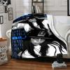 1Pc Billie Eilish Fashion Blanket Soft And Comfortable Casual Warm Camping Travel Christmas Halloween Xmas Gift M928304