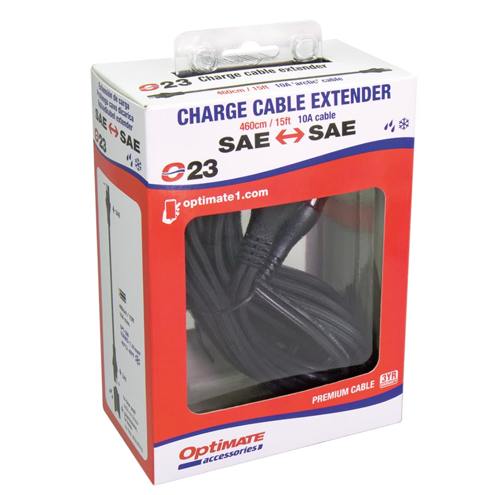 TECMATE Cable SAE 4.6m Extension Cable [SAE#23] Optional Parts [For