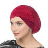 Ladies Lace Cross Headscarf Cap With Soft Lightweight Fabric For Casual Wear