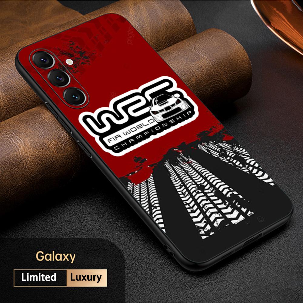 

WRC Racing logo fashion design Phone Case For Samsung Galaxy S25 S24 S23 S22 S21 S20 Plus Ultra Note20 Soft Black Samsung S24