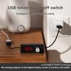Portable 24h Automatic Shutdown Digital Countdown Timer USB Switch Cable Wire Adjustable Timer for Home And Office Use