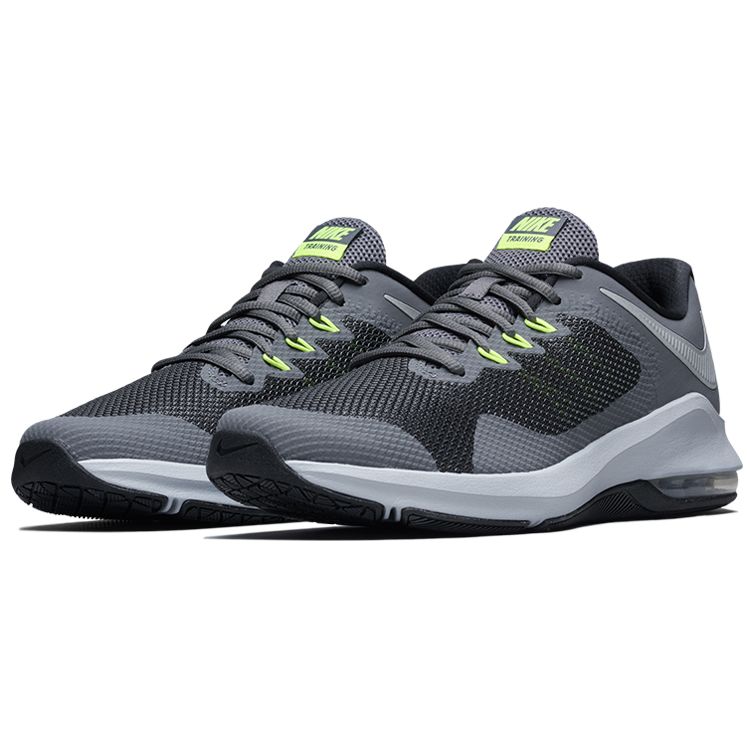 Nike Air Max Alpha Trainer Comfortable Breathable Low Top Training Shoes Men Sneaker Cement-Gray AA7060-006