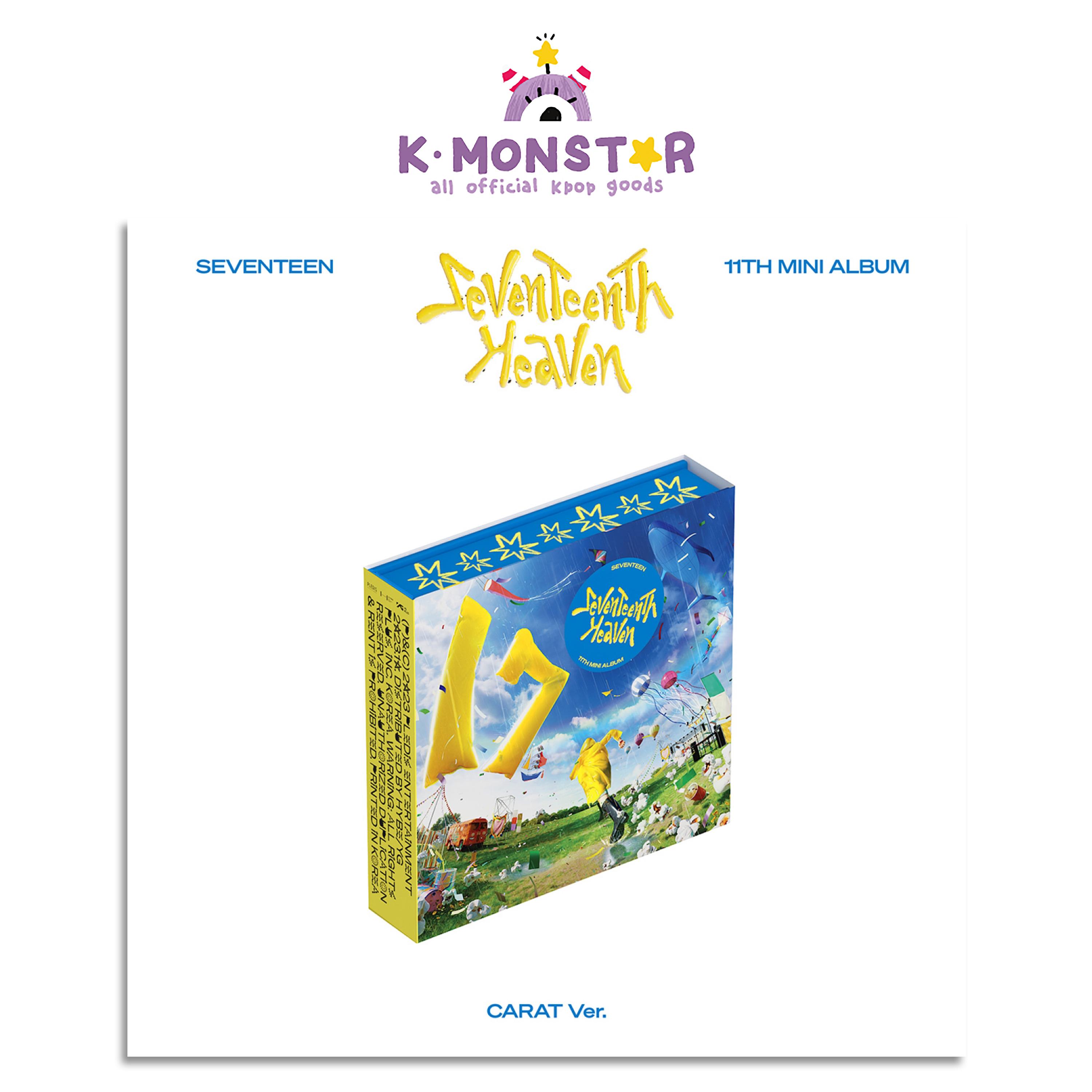 

SEVENTEEN 11-ые мини-альбомы - SEVENTEENTH HEAVEN (КАРАТ ВЕР.)