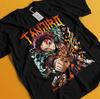 Demon Slayer Shirt Tanjiro Tshirt Zenitsu T-Shirt Muzan Doma Tee Inosuke Nezuko