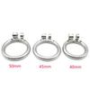 Super Small Stainless Steel 3 Size Bird Cock Cage Lock Adult Game Metal Male Chastity Belt Device Penis Ring Sex Toys For