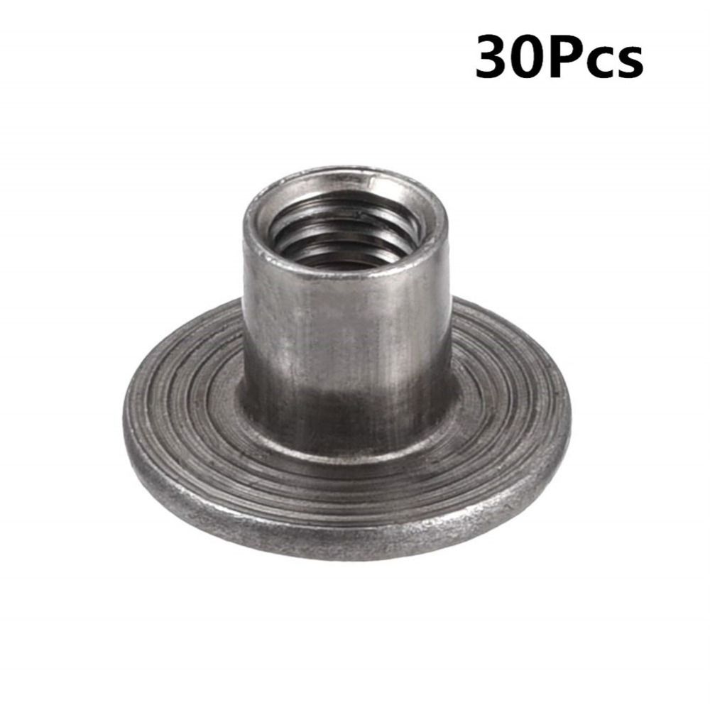 30Pcs M4 M5 M6 M8 M10 T-Nut  Fitting Fastener Hardware Nuts Female Thread