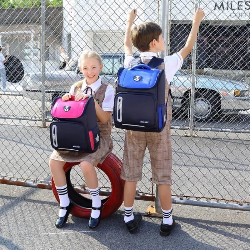 Bear Printing Backpack Schoolbag Large Capacity Store Books Bags Kids Gifts