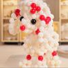 Hot Sale 200pcs 15mm Multicolor Bayberry Perforation Pearl Beads Hole Resin DIY Jewelry Decorations for Dress Making