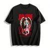 Divine Death Angel Skull Print Trendy Loose Casual Short Sleeve T-Shirt Pure Cotton T-shirt