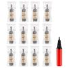 12Pieces Wine Bottle Travel Protections Bags Inflatable Air Column Design Travel Wine Sleeve For Secure Transport