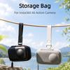 Camera Body Portable Carrying Case For Insta360 X6 Soft Lined EVA Protective Bag with Hand Strap Panoramic Camera Storage Bag