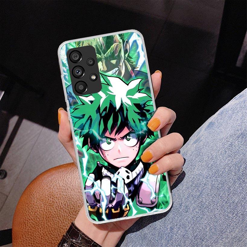 My Hero Izuku Deku Phone Case For Samsung Galaxy A17 A16 A15 A14 A13 A57 A56 A55 A54 A53 A37 A36 A35 A34 A33 A26 A25 A24 A23 Gal