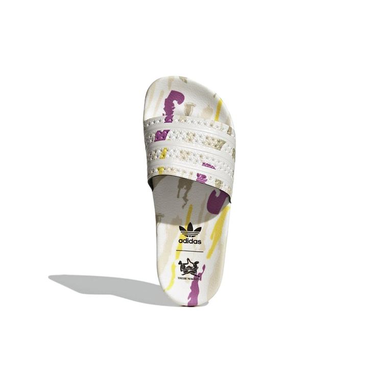 Thebe Magugu x adidas  Adilette Slide Abstract Women Sneakers White Cloud-White Core-Black GX2073