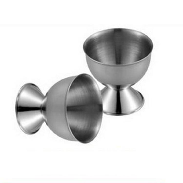 Edelstahl Eierhalter Weichgekochte Eierbecher Küchenwerkzeug für Frühstück und Kochen Kleine Eierbecher Gadget