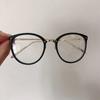 Optical Glasses Frame Women Men Round Oversized Eyeglasses Frames Metal Spectacles Clear Lenses Glasses Women