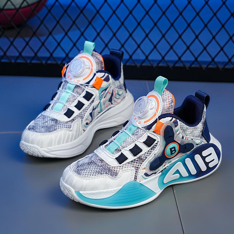 Мужские трендовые баскетбольные кроссовки на воздушной подушке с амортизацией — фото 7