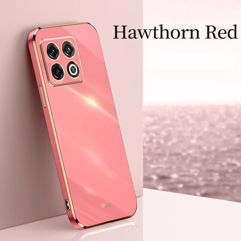 Luxury Square Plating Silicone Phone Case For Oneplus 10 Pro 9 Pro 9R T Soft TPU Bumper Shockproof Cases For One Plus 8T Back Cover