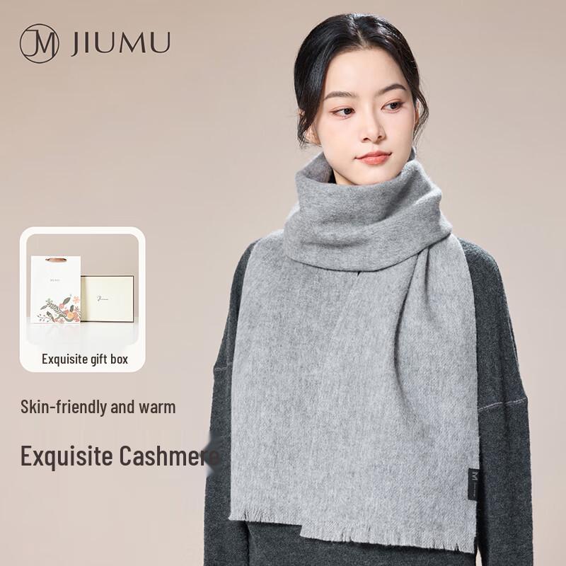 

JIUMU Women s Cashmere & Wool Blend Scarf One Size