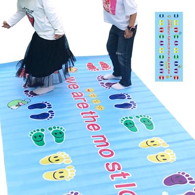 Outdoor Games For Kids Hands And Feet Game Pad Funny Jumping Carpet Mat Training Child Pads Toys