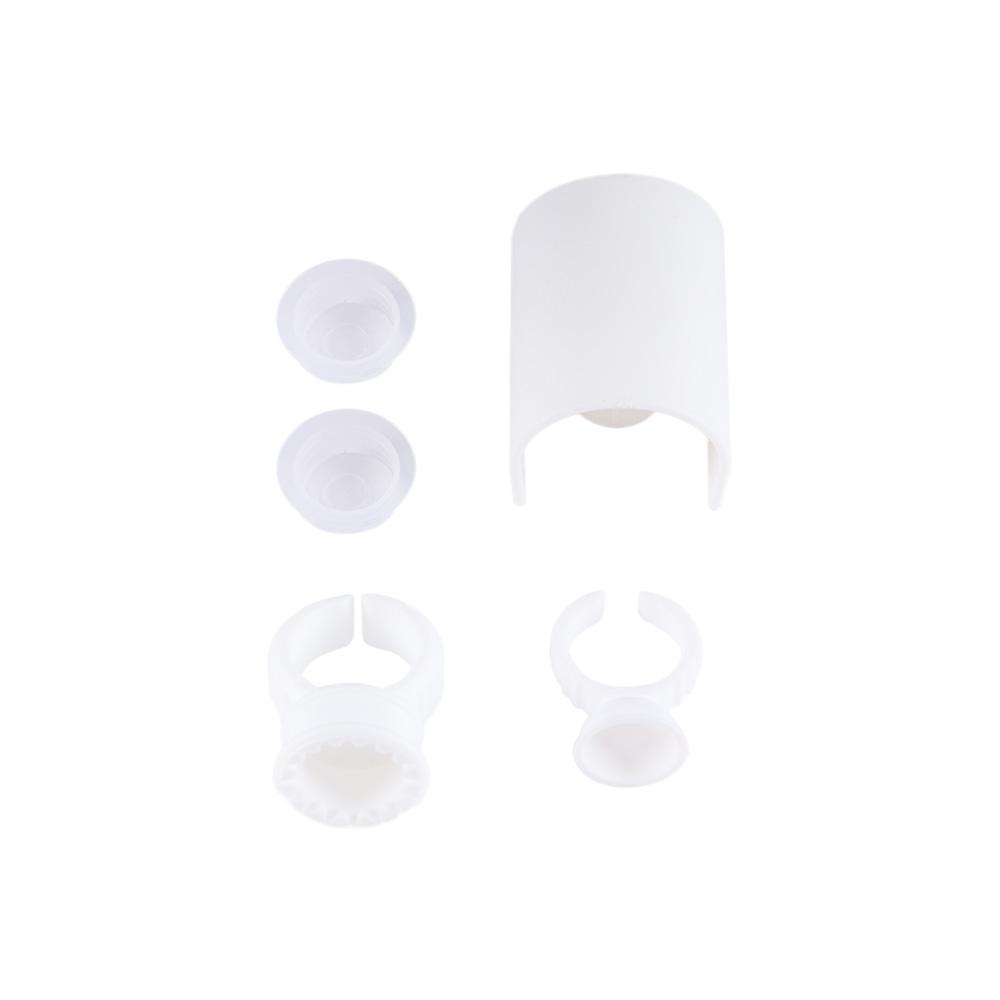 Hand Held Eyelash Grafting Ink Cup Rings Eyelash Pallet Eyelash Glue Holders Eyelash Extension Tool