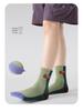 2025 Autumn/Winter Kids' Color Block Dog Socks - Cotton, Odor-Resistant, Versatile Sports Socks for Boys
