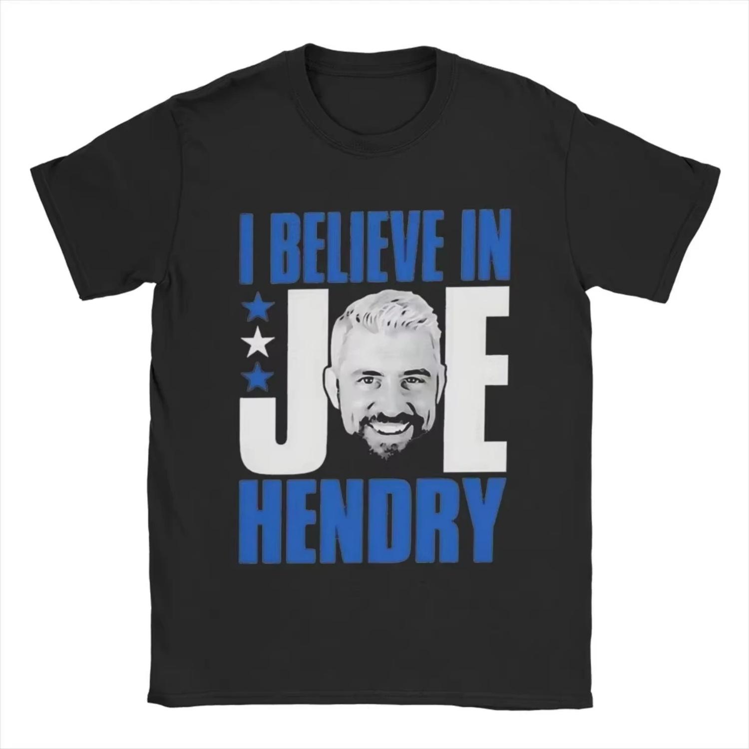 

Joe Hendry Fun Wrestling JHT Printed Tshirt for Men and Women, Pure Cotton, Casual Sports Men s T-shirt Summer Short Sleeve Top S