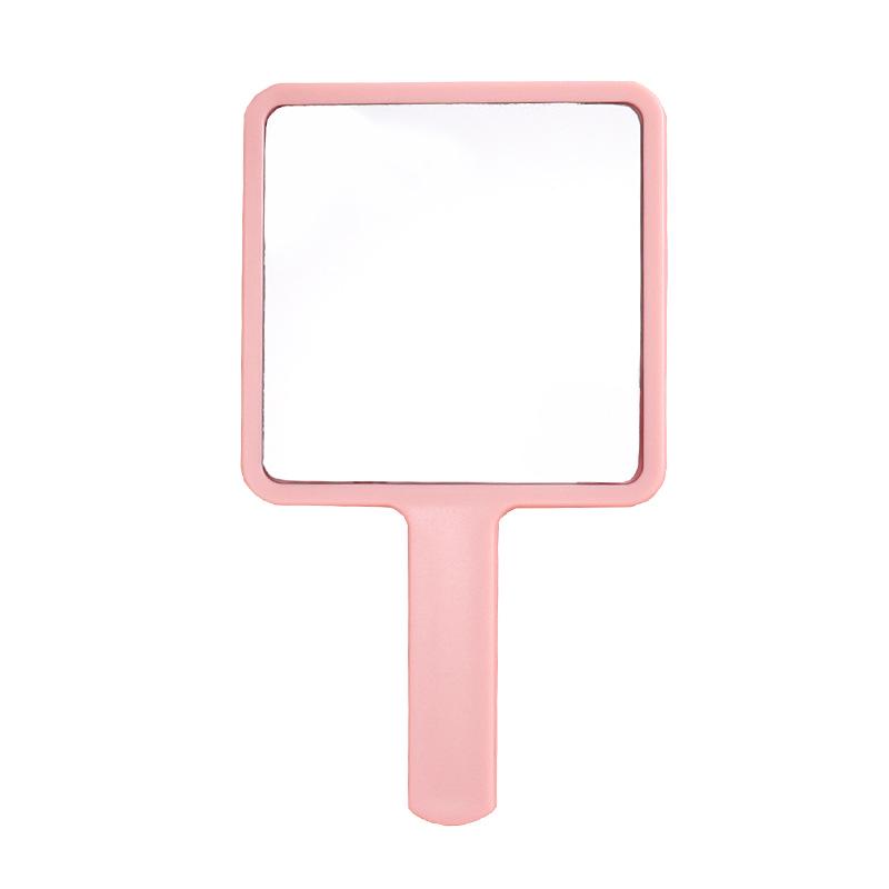 Custom Logo Square Handheld Makeup Mirror - Portable Cosmetic Mirror for Beauty & Gifts