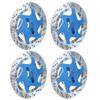 4PCS Universal Aluminum Alloy RC Car Brake Disc Metal Hex Adapter for 1 10 Remote Control CarDark Blue