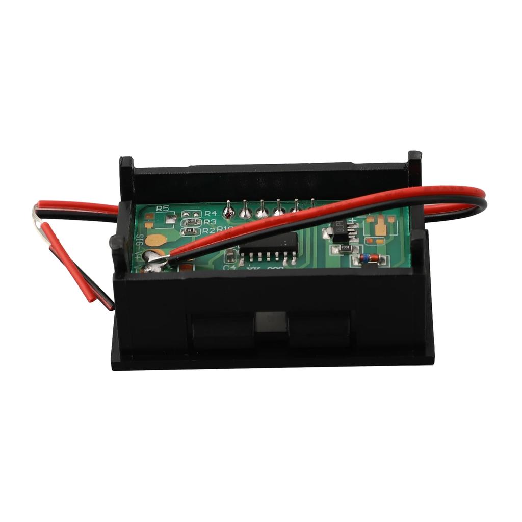 LED Digital 2-line DC Voltage Table LED Display Panel DC4.5V-30.0V Voltmeter Detectors Electrical Equipment Accessories