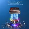 Magnetic TEC Wireless Charging Car Holder  Factory Supply Cold Air Cooling Phone Holder for Dashboard Air Vent Use