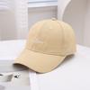 Summer Hat Men'S Embroidered Visor Outdoor Hat Travel Sun Protection Women'S Cap Fashion Versatile Baseball Cap