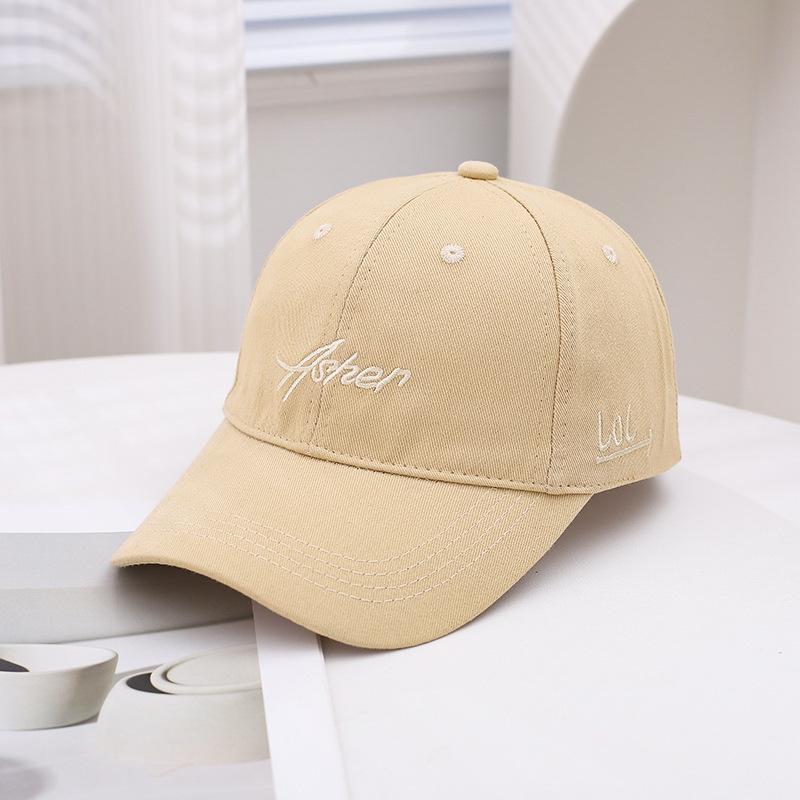 Summer Hat Men'S Embroidered Visor Outdoor Hat Travel Sun Protection Women'S Cap Fashion Versatile Baseball Cap