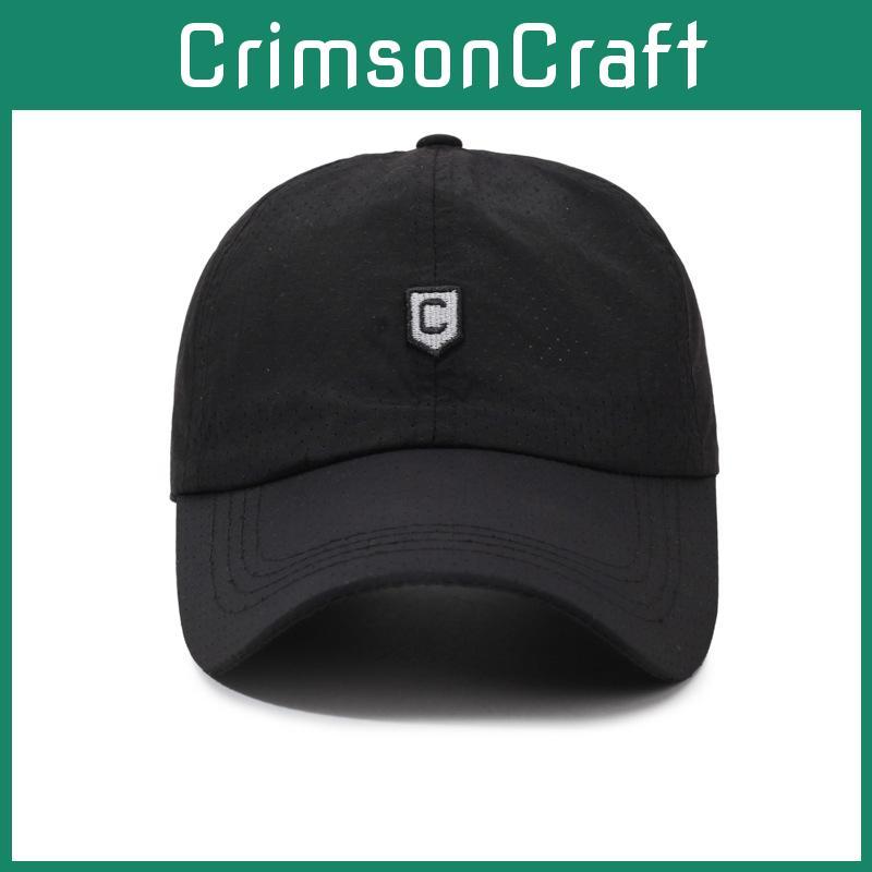 Embroidery Letter C Baseball Cap Outdoors Outdoor Sun Breathable Protection