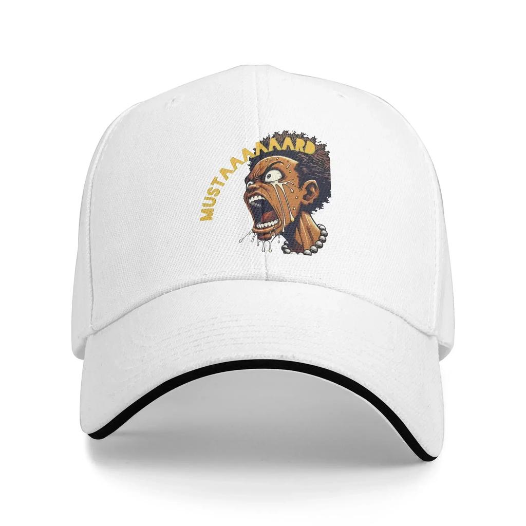 Kendrick Lamar Senap hiphop-rappare meme Basebollkepsar Outfits Vintage Solkeps För Unisex Kvinnor Daglig Huvudbonad Justerbar