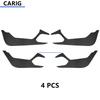 For PEUGEOT 508 19-22 Door Anti-kick Sticker Modified Carbon Fiber Pattern Interior Car Film Accessories Modification