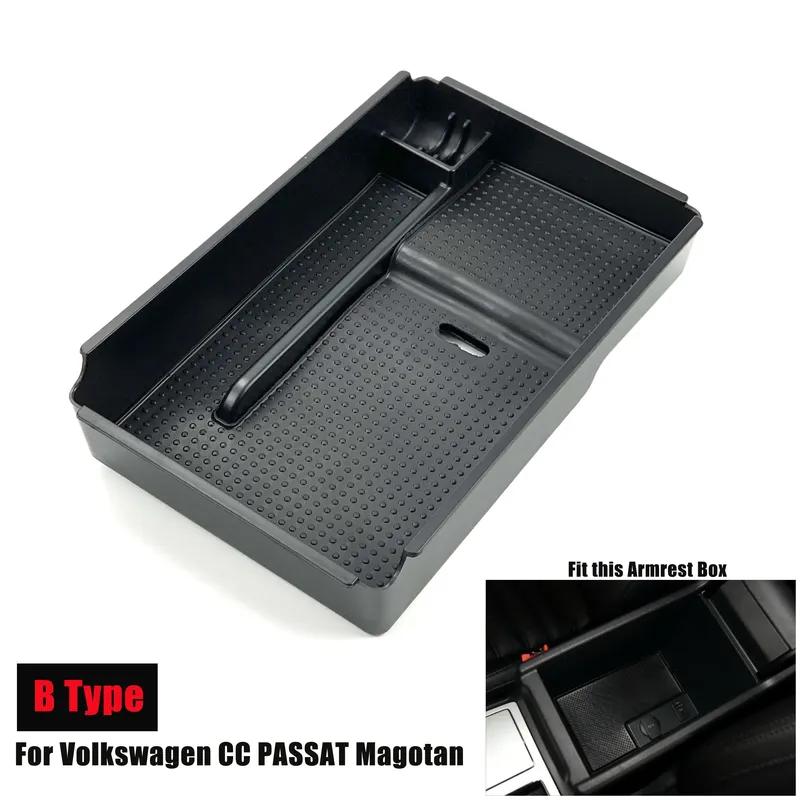 Car Accessories Armrest Storage Box For Volkswagen Golf 7 MK7 Golf 6 MK6 Scirocco Touran PASSAT Teramont Tiguan Touareg Sharan