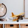 Handmade Small Airplane Model Ornaments Creative Plane Statue Miniatures Art Crafts Decoration Desk Accessories Gift