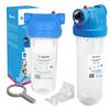 Kompletter Wasserfilterkörper 1" Zoll Emi 10" + Schlüssel + Halterung Ustm