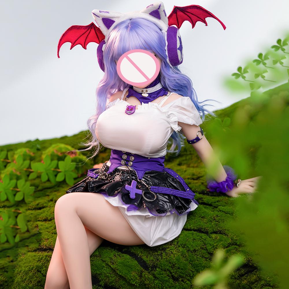 60cm 3D Silicone Sex Doll (Head Not Included), Made of Safe TPE Material, Realistic Vaginal And Anal Openings, Adult Sex Toy