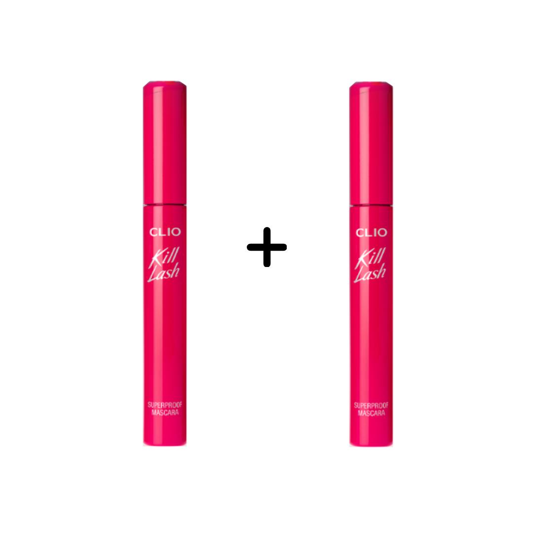 Тушь для ресниц Clio Kill Lash Superproof 7 г (12 вариантов) #20 Bouncy Lash 2PCS