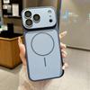 Applicable to iPhone17PROMAX mobile phone case two-color matte skin-sensitive magnetic attraction Apple 18 with lens film anti-drop 16