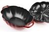 staub Cocotte Cherry Both Hand Enamel Pot IH Compatible Japanese La Cocotte Special Shape "Tomato 25cm" [Authorized Product] 40511-774