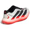 adidas Adizero Evo SL Running Shoes Unisex Low Top Black/Bright Red/Crystal White LA6936