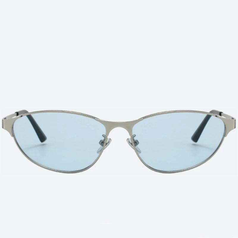 New Style Metal Frame Sunglasses Women Men UV400 Cat Eye Retro Hip Hop Sun Glasses Unisex Trendy Outdoor Eyewear