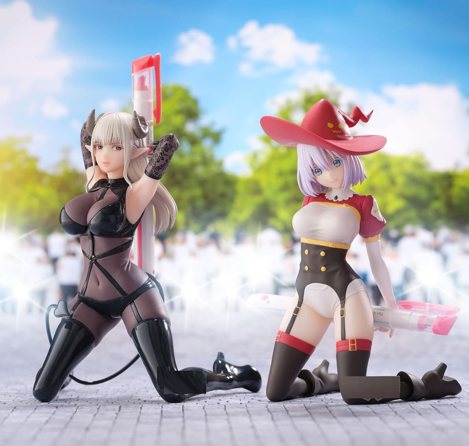 

Ikora Rastalotte Figure Temptation Pen Purge Phantom Costume not 12cm 2.5-Dimensional Frame! [Ikora Ver. (753)] & [Rastalotte Ver.] [Pen included]