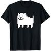 T-shirt Undertale Cane Fastidioso Cucciolo Pixel Gioco di Ruolo Fan Regalo Magliette Grafiche Donna Uomo Moda Estiva Casual Cotone Top Maglietta
