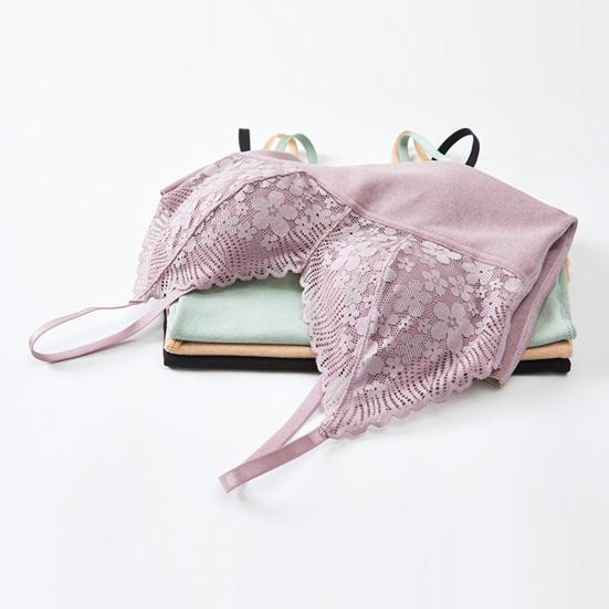 Damska kamizelka termiczna 2 w 1 na jesień i zimę, biustonosz bezszwowa koronkowa z regulowanymi ramiączkami, nadająca się do prania w pralce, bielizna do codziennego noszenia w domu